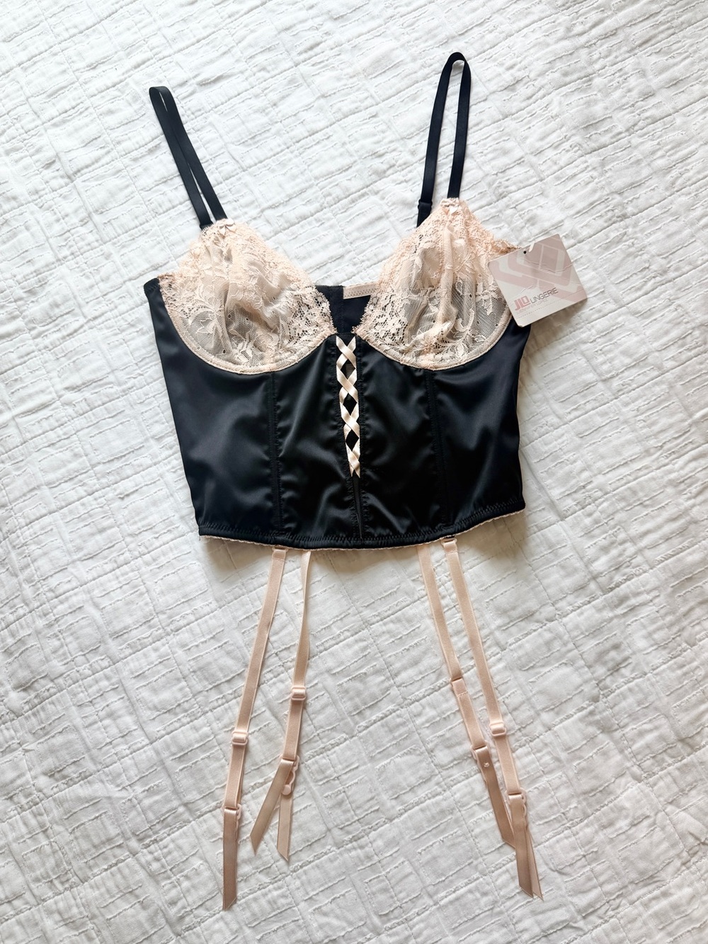 VINTAGE Y2K J.Lo Corset Bra Bustier Top Large NEW Deadstock